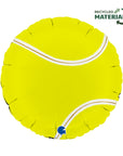 Round  Tennis Ball (Helium) - 18 Inches