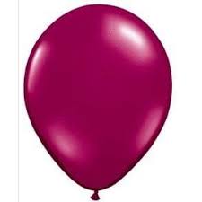 Sparkling Burgundy Latex Balloon (Helium/Air Filled) - 16 Inches