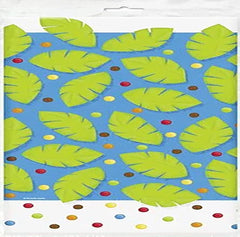 Plastic Table Cover 54In*84In Jungle Party- 1 Pc