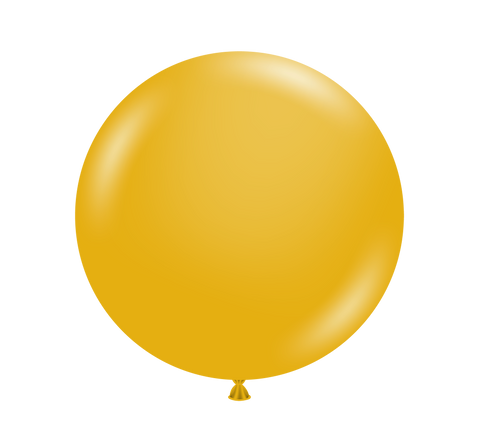 Pastel Mustard Balloon (Helium/Air Filled) - 36 Inches