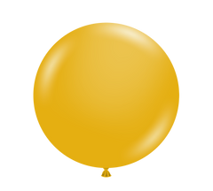 Pastel Mustard Balloon (Helium/Air Filled) - 36 Inches