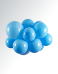 Pale Blue Latex Balloon (Air Filled) - 5 Inches