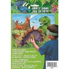 Party Game Dinosaur- For 12 Children