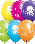 Fun Sea Creature Latex Balloon (Helium/Air Filled) - 11 Inches