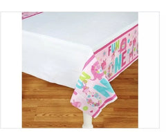 Plastic Table Cover 54In*84In One Wild Girl- 1 Pc