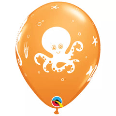 Fun Sea Creature Latex Balloon (Helium/Air Filled) - 11 Inches