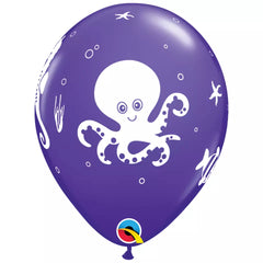 Fun Sea Creature Latex Balloon (Helium/Air Filled) - 11 Inches