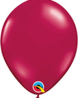 Sparkling Burgundy Latex Balloon (Helium/Air Filled) - 11 Inches