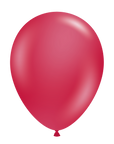 Metallic Star Red Fire Latex Balloon (Helium/Air Filled) - 11 Inches