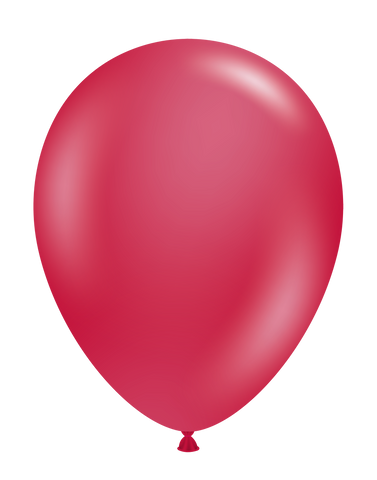 Star Fire Red Latex Balloon (Air Filled) - 5 Inches